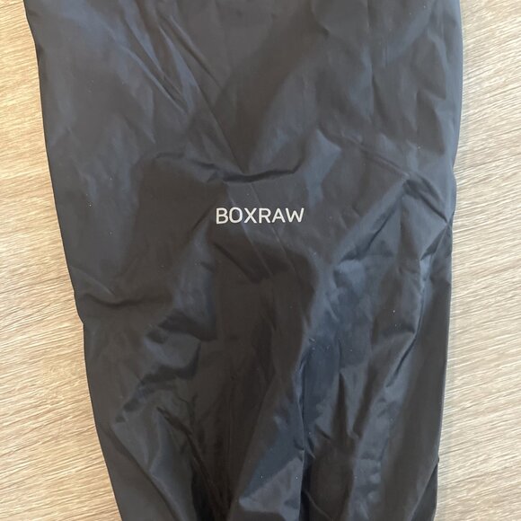 Boxraw Sweatpants Sauna Black Elastic Waist Pull On Jogger Drawstring  Mens L - Picture 5 of 5